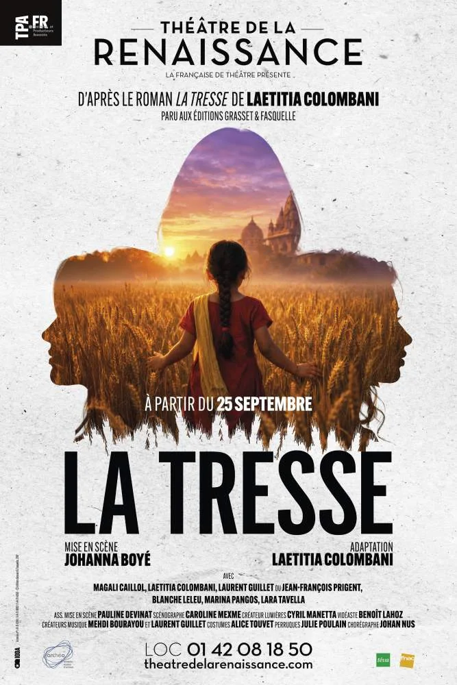 Affiche du spectacle La Tresse