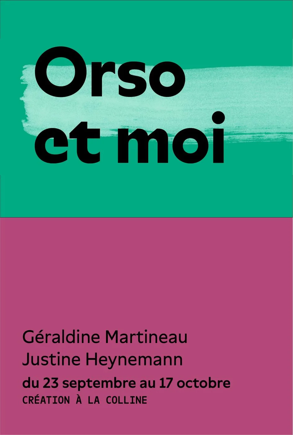 Affiche du spectacle Orso et moi