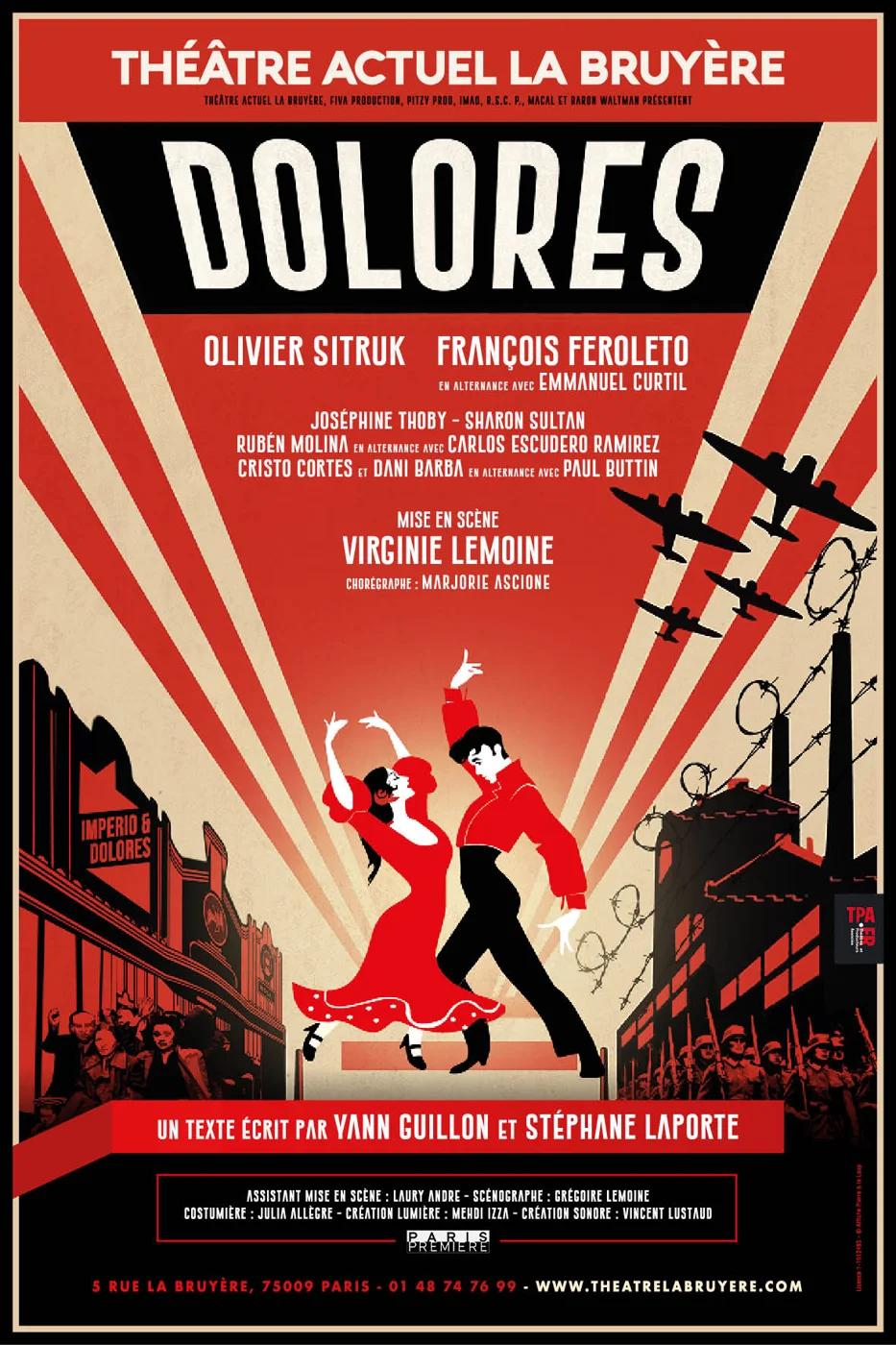 Affiche du spectacle Dolores