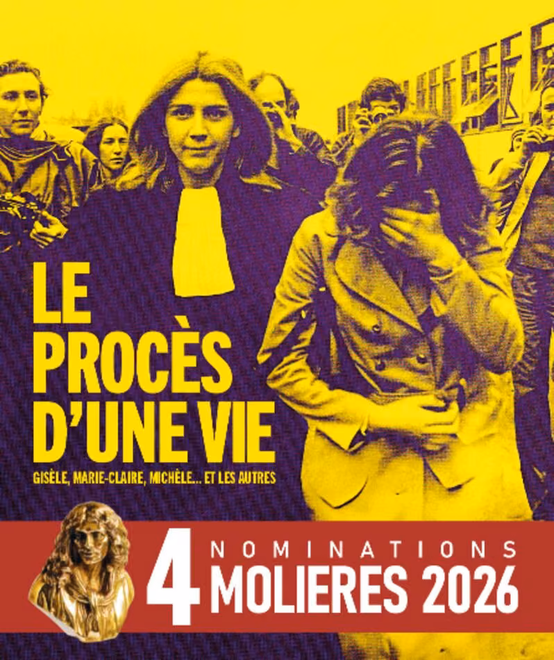 Affiche du spectacle Le Procès d’une vie, autre visuel
