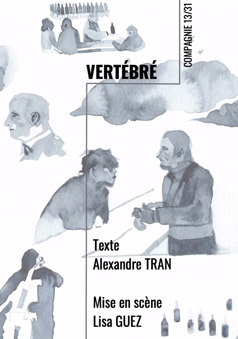 Affiche du spectacle Vertébré